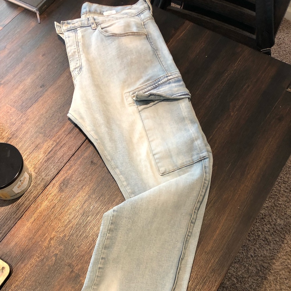 Mens cargo jeans